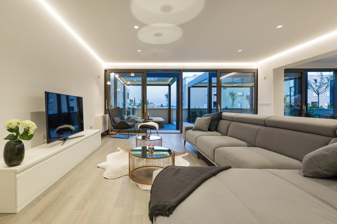 Shell Luxury Residences With Pool And Whirlpool Zadar Buitenkant foto