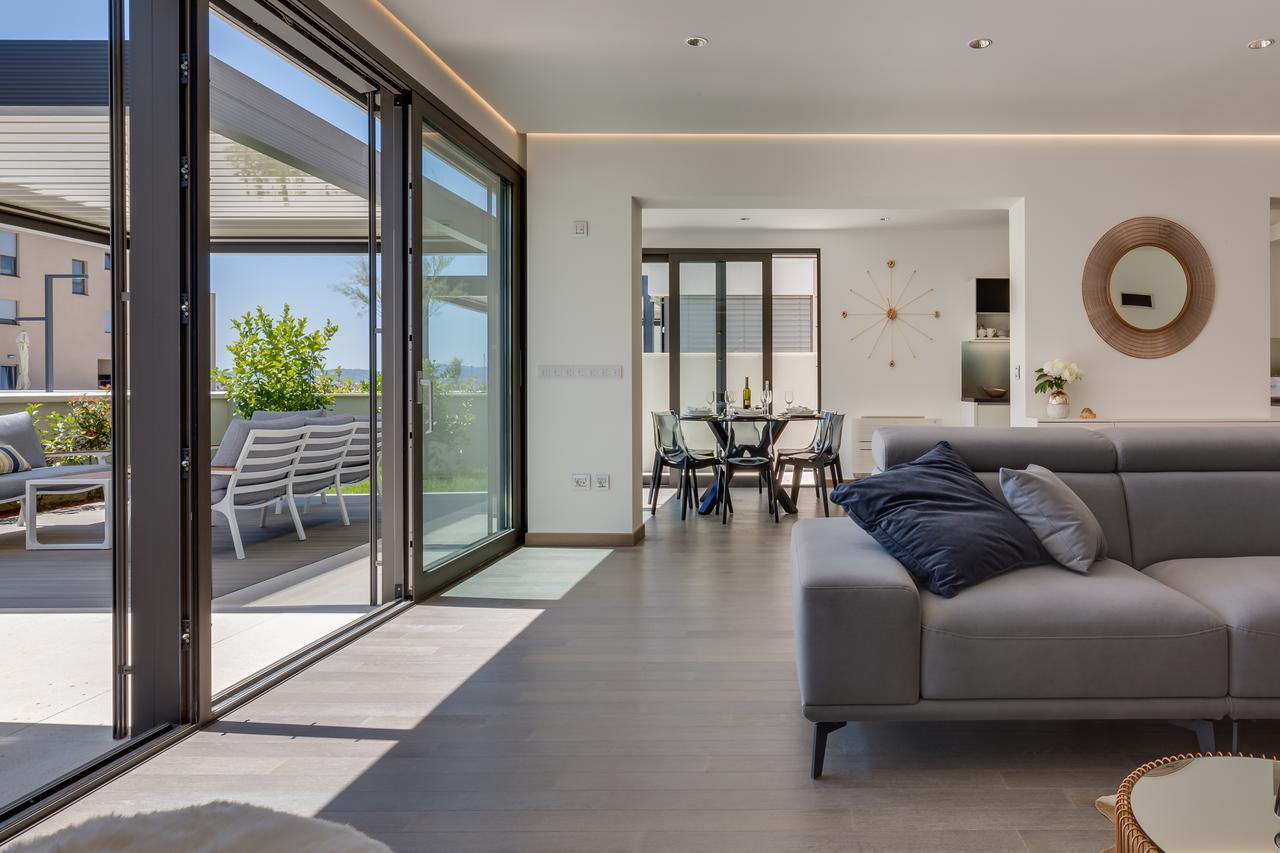 Shell Luxury Residences With Pool And Whirlpool Zadar Buitenkant foto